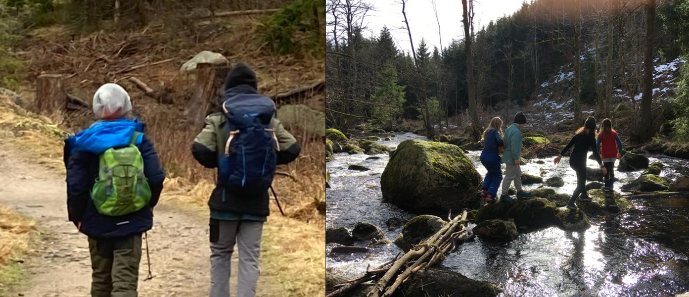 Wilde Angebote Ferienangebot Kinder Lebensschule Ost Jena Boofen Wandern Paddeln Ferienfreizeit