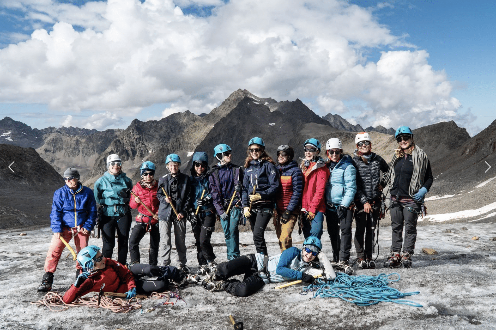 Ausschreibung: Gletscherexpedition Girls* on Ice Austria